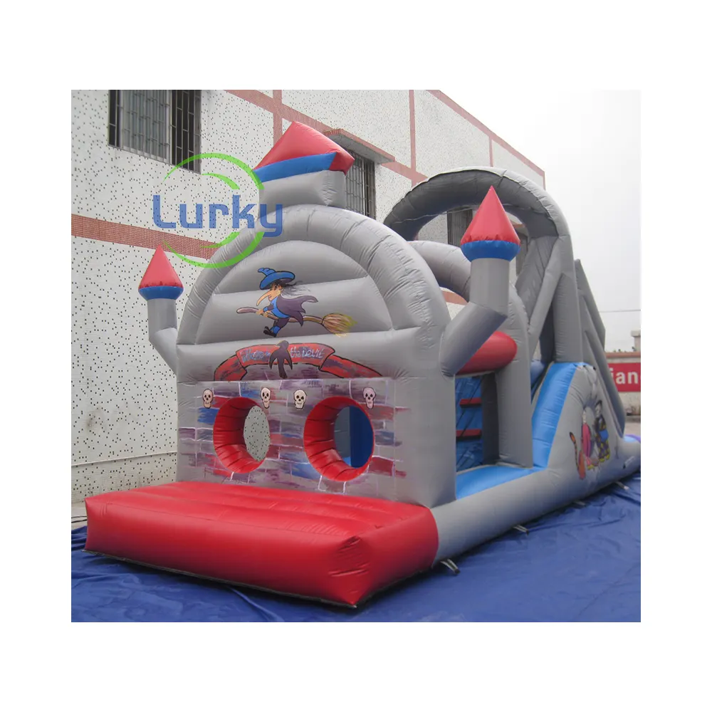 Outdoor Obstacle Course Inflatable Obstacle Course OEM Jumping Castle