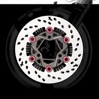 MOTOMAX Nouveau Disque de Frein Électrique Universel pour Moto 220mm/245MM Noir Pièce de Remplacement Vente en Gros Fabricant