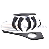 Garniture intérieure de tableau de bord noir mat en fibre de carbone véritable pour F20/F21 118i 120i 125i 2012-2015