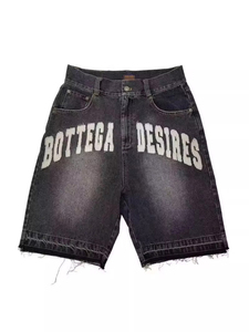 Pantalones Cortos <span class=keywords><strong>de</strong></span> Mezclilla Desgastados <span class=keywords><strong>de</strong></span> Diseñador, <span class=keywords><strong>de</strong></span> Alta Calidad, a la Moda <span class=keywords><strong>de</strong></span> Verano, con Bajo Deshilachado, en Oferta - Product Image 4