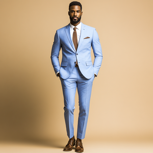 Blazer Formal Elegante para Hombre, Chaqueta de Traje Casual con Diseño Moderno y Corte Entallado para Bodas, Fiestas, Oficina y Eventos Nocturnos - Product Image 1
