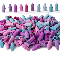 Gommes à effacer colorées pour crayons, embouts pour crayons, cadeau pour les enfants d'école