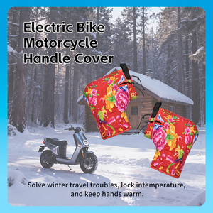 Kangdarpet Couvre-guidons de moto, anti-froid, chauds, coupe-vent, anti-peluchage, universels pour l'hiver - Product Image 4