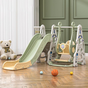 <span class=keywords><strong>Jeux</strong></span> personnalisés Jouets coulissants Terrain de jeu intérieur pour enfants à vendre Toboggans et balançoires en plastique pour enfants - Product Image 6