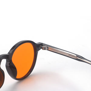 सनरे नवीनतम फैशन अंडाकार फ्रेम नारंगी लेंस ऑप्टिकल फ्रेम ट्रा90 सामग्री h8 h9 लेंस कस्टम एंटी-ब्लू लाइट ग्लास - Product Image 4