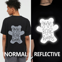 Film thermocollant PU réfléchissant effet arc-en-ciel HTV pour vêtements et t-shirts – Personnalisation Renli