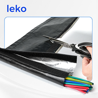 Envoltura Flexible de Protección EMI para Brazo Robótico |   Protector de Cables con Gancho y Bucle |   Protector de Cable de Grado Industrial