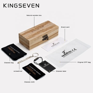 <span class=keywords><strong>Gafas</strong></span> de Sol KINGSEVEN 2024 <span class=keywords><strong>para</strong></span> Hombre con Caja y <span class=keywords><strong>Funda</strong></span> de Cuero con Logo Personalizado al por Mayor / Drop Shipping <span class=keywords><strong>para</strong></span> Hombre y Mujer CAJA 1 - Product Image 2