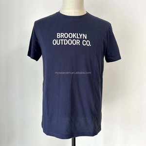 Camiseta personalizada de alta calidad para hombre, camiseta suave de algodón mercerizado, venta al por mayor, bajo Moq, proveedor Chino de Guangzhou - Product Image 5