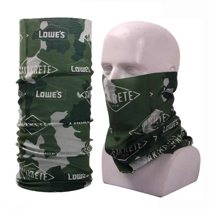 Multifunktion aler Schal & Kopf bedeckung Neck Tube Scarf Bandana für Werbezwecke