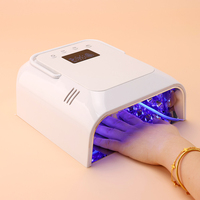 Lampe à ongles LED PRO CURE 108W Coolbeauty 2025 avec ventilateur de refroidissement, lumière UV rechargeable, dissipation de chaleur, utilisation facile en salon
