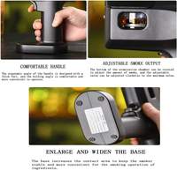 Kit de pistolet à bulles de fumée rechargeable par USB, diffuseur d'arômes pour cocktails, whisky, fêtes, bars