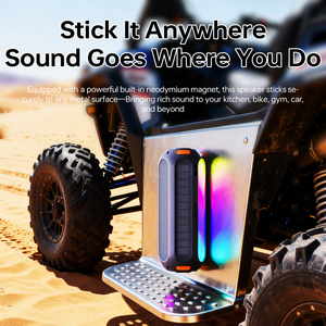 Xách tay 20 Wát năng lượng mặt trời loa không dây ip66-không thấm nước ngoài trời Máy nghe nhạc với năng lượng mặt trời sạc TF AUX FM cho cắm trại - Product Image 6