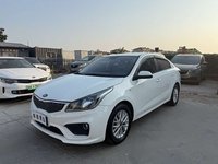   Mobil Bekas Rio K2 Sedan Putih Setir Kiri Bensin Otomatis Kompak 5-Kursi Grosir Ekspor Dari Pelabuhan Qingdao Cina