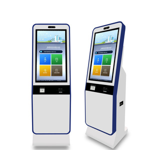 21.5 23 27 inch tương tác tự phục vụ thanh toán <span class=keywords><strong>kiosk</strong></span> với máy in cảm ứng điện dung màn hình tự phục vụ đặt hàng <span class=keywords><strong>kiosk</strong></span> - Product Image 1