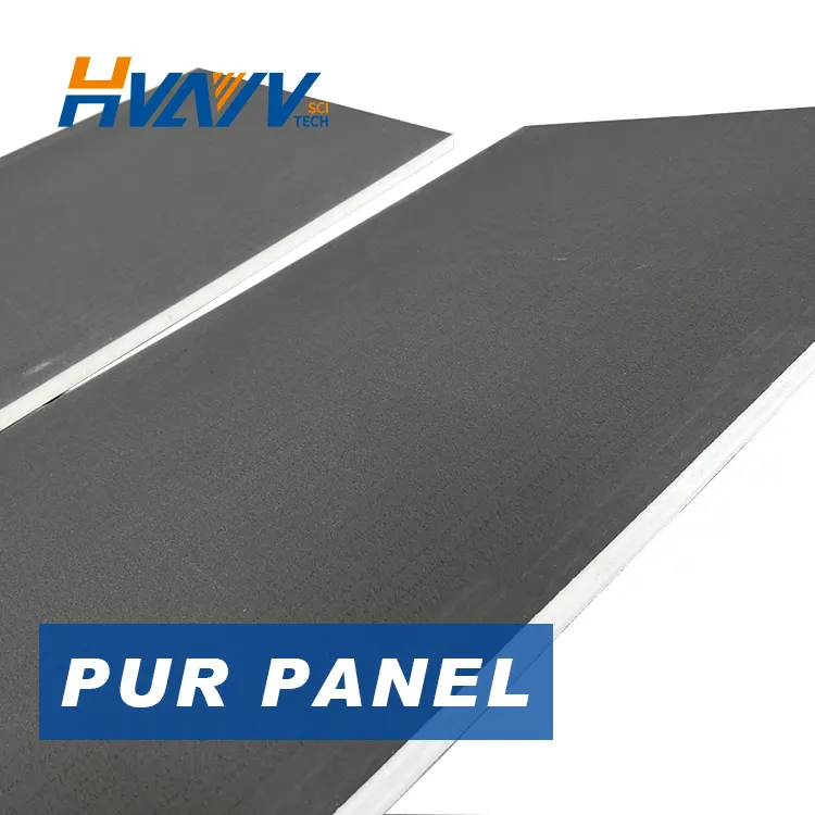 Aislamiento de espuma de poliuretano de techo panel de la PU fabricante en China \ poliisocianurato PIR pared panel PU exterior panel sándwich