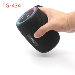 Enceintes portables Bluetooth actives avec subwoofer 8W, tissu imperméable, basses stéréo, lumière LED RGB, radio TWS/TF/FM - Product Image 2