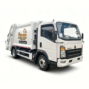 Howo Light Duty 6CBM Compressed Garbage Truck China Supplier - Product Image 1