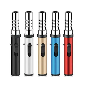 New Arrival Smoking Accessories Outdoor Butane Jet Torch Pipe Lighter