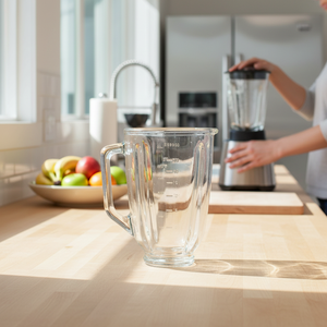 A24-1 Venta Caliente - Vasos de Vidrio para <span class=keywords><strong>Licuadora</strong></span> Casera, Tazas de Vidrio de 1500 ml con Sentido Antihorario - Product Image 2