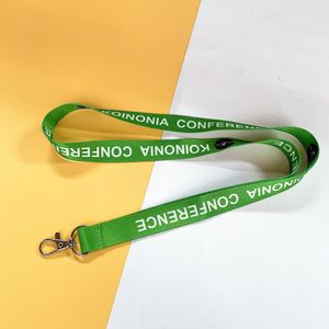 Ergonomics Professional Printing Crossbody Phone Lanyard Logo <b>Custom</b> Id Badge Holder Tear Resistant Heat Transfer Printed - Product Image 3