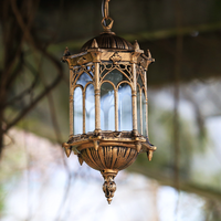 Lustre extérieur rétro européen APCITL, luminaire simple, imperméable, pour balcon, cour, paysage, jardin