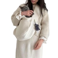 Sac de transport pour animaux de compagnie, respirant, produits de voyage, sac pour chat, panier de transport pour filles et femmes, sac à bandoulière pour animaux de compagnie, sac pour chien