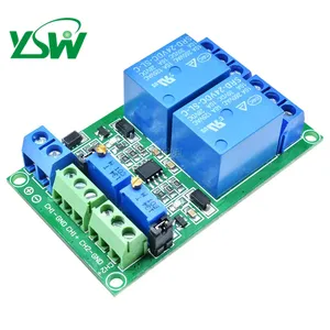 2CH LM393 Voltage Comparator Module 5V 12V 24V Relay Board 2 Channel for Automotive Circuit Modification Circuit with