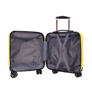 18 Inch Underseat Luggage Carry <strong>Suitcase</strong> Free Boarding Personal Item <strong>Suitcases</strong> 4 Wheels Hardshell <strong>Light</strong> <strong>Weight</strong> Waterproof Simple - Product Image 3