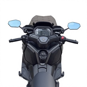 Convient aux rétroviseurs en fibre de carbone modifiés pour Yamaha XMAX, aux rétroviseurs en alliage d'aluminium XMAX300, aux rétroviseurs réfléchissants. - Product Image 3