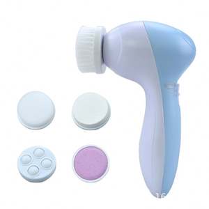 Cepillo de limpieza facial giratorio facial eléctrico 5 en 1 - Product Image 1