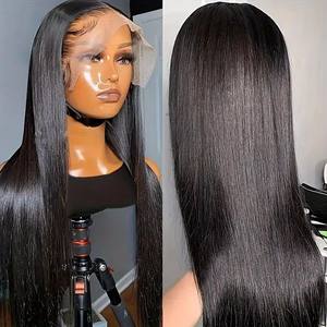 MZD Perruque <span class=keywords><strong>Lace</strong></span> Front 100% Cheveux Humains Vietnamiens Bruts Lisses - Style Exotique Peut Être Teinte/Permanente - Product Image 3