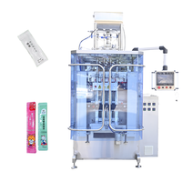 Vente directe d'usine de machine d'emballage verticale entièrement automatique pour liquides, adaptée à la sauce tomate, au miel et à la sauce durian.