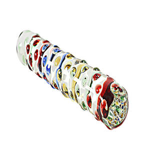 Kristalglas Dildo Anale Plug Vrouwelijke Lesbische Masturbatie Anale Kraal Gay Speelgoed Anus Stimulatie Glas Butt Plug Dildo - Product Image 4