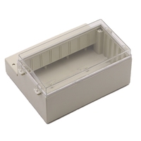 Boîte de jonction ABS plastique anti-poussière étanche IP67 boîtiers électriques universels boîtier de projet avec couvercle 222x185x106mm