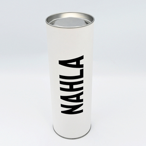 Wholesale Custom Cardboard Tube Big Paper Tube Cylinder Gift Boxes Packaging for Gift Wine Bottle Box Metal Lid