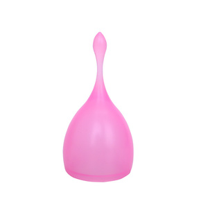 Aprobado por la FDA de calidad superior de silicona médica Las copas menstruales <span class=keywords><strong>con</strong></span> almacenamiento bolsa de tela - Product Image 1