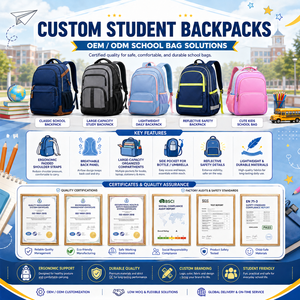 Sac à dos de voyage grande capacité avec logo personnalisé 2026, motif <span class=keywords><strong>fraise</strong></span>, pour étudiants (filles et garçons) du collège - Product Image 5
