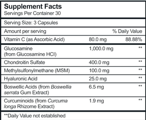 Capsules de Glucosamine Complexe OEM/ODM, Compléments Articulaires pour Adultes avec Vitamine C, Soutien à la Mobilité et à la Flexibilité - Product Image 2