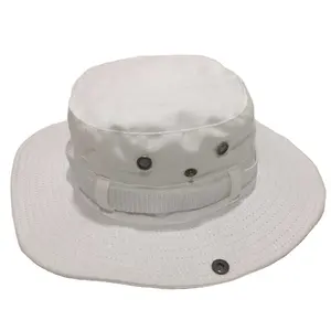 Outdoor Bucket Hat Promotional Men Women Jungle Bushes Hat Fishing Bucket Caps Outdoor Hiking Hat Safari Hats