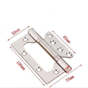 Roestvrijstalen Vlinder Platte Deur Scharnier Kogellager <span class=keywords><strong>Pin</strong></span> Deurscharnier Met Kroonkop Voor Houten Deur Kind En Moeder Scharnier