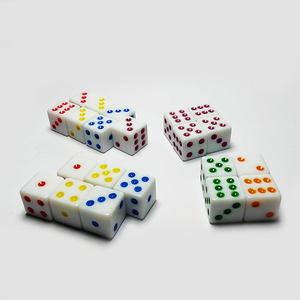 Haute Performance personnalisé motif coloré personnalisation résine acrylique accessoires cour Point Casino <span class=keywords><strong>dés</strong></span> <span class=keywords><strong>avec</strong></span> <span class=keywords><strong>jouer</strong></span> - Product Image 6