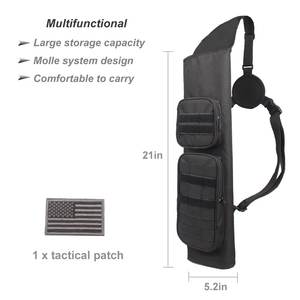 Muestra Gratuita de Bolsa Porta Flechas de Cuero Vacuno Tradicional para Tiro con Arco, con Correas Ajustables, Compatible con Ballesta, Razonablemente Precio - Product Image 5