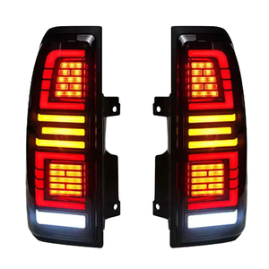Conjunto de Faros Delanteros NUELEAD, Lado del Conductor, Nuevo, 12V, LED, Par de Faros Delanteros, 5000K, 5000 Lúmenes, Lente Ahumada/Tintada para Land Cruiser - Product Image 4