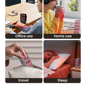 IDEATHERAPY Desktop10000mA piller DualChips Led ışık terapisi makine Sauna kırmızı ışık paneli kızılötesi ışık tedavisi için güzellik - Product Image 5