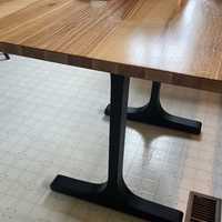 Pieds de table en métal pour table, cadre de table industriel, bureau de restaurant, banc en acier et fonte, mobilier de salle à manger, table à café