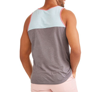 Latest Unique Style Fashionable Men Tank Top New High Quality Design Fitness Wear Vintage Style Tank Top - Product Image 2