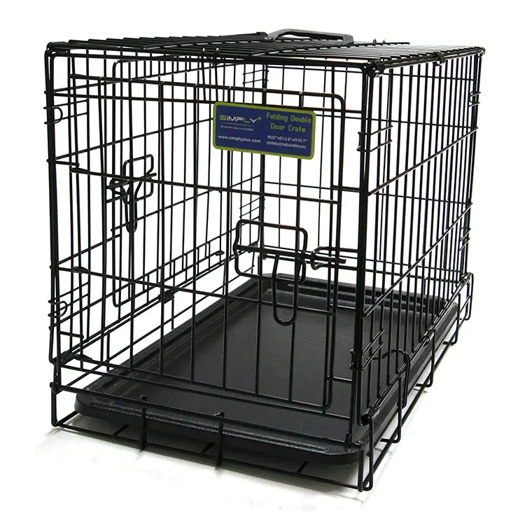 Hot Sale collapsible Dog Cage Pet Metal Cages Welded Wire Mesh for Dog pet cages, carriers jaulas para mascotas