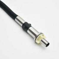 SANIPRO nouveau noyau de Valve à ouverture rapide tuyau de sortie d'eau en Silicone Flexible SS304 robinet d'évier robinets de cuisine en acier inoxydable
