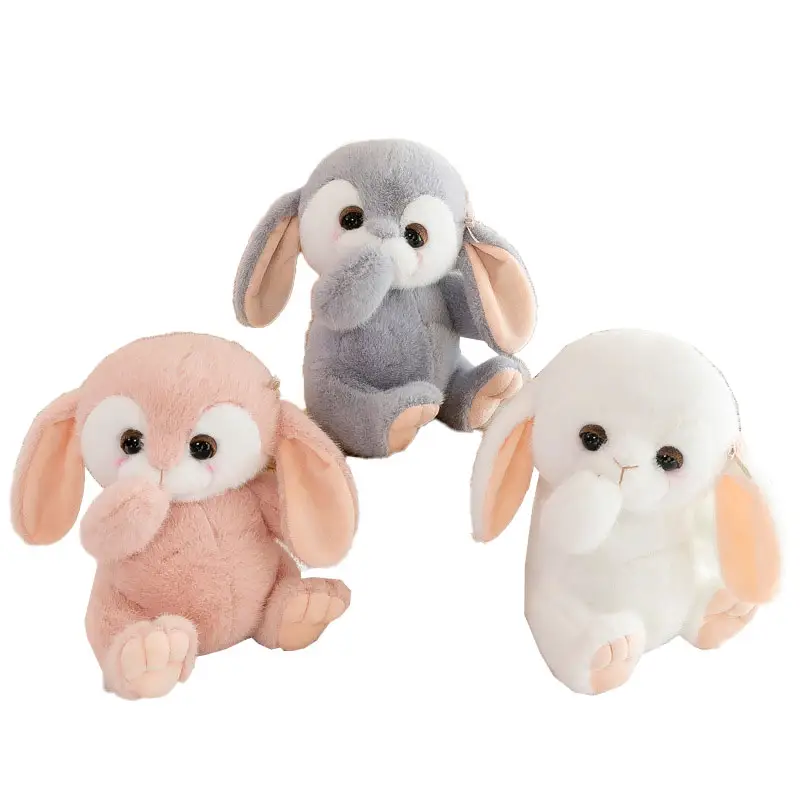 in many styles15cm Cute White Rabbit Plush Doll Accompanies Sleeping and Gifts Girls valentines day plush toy
